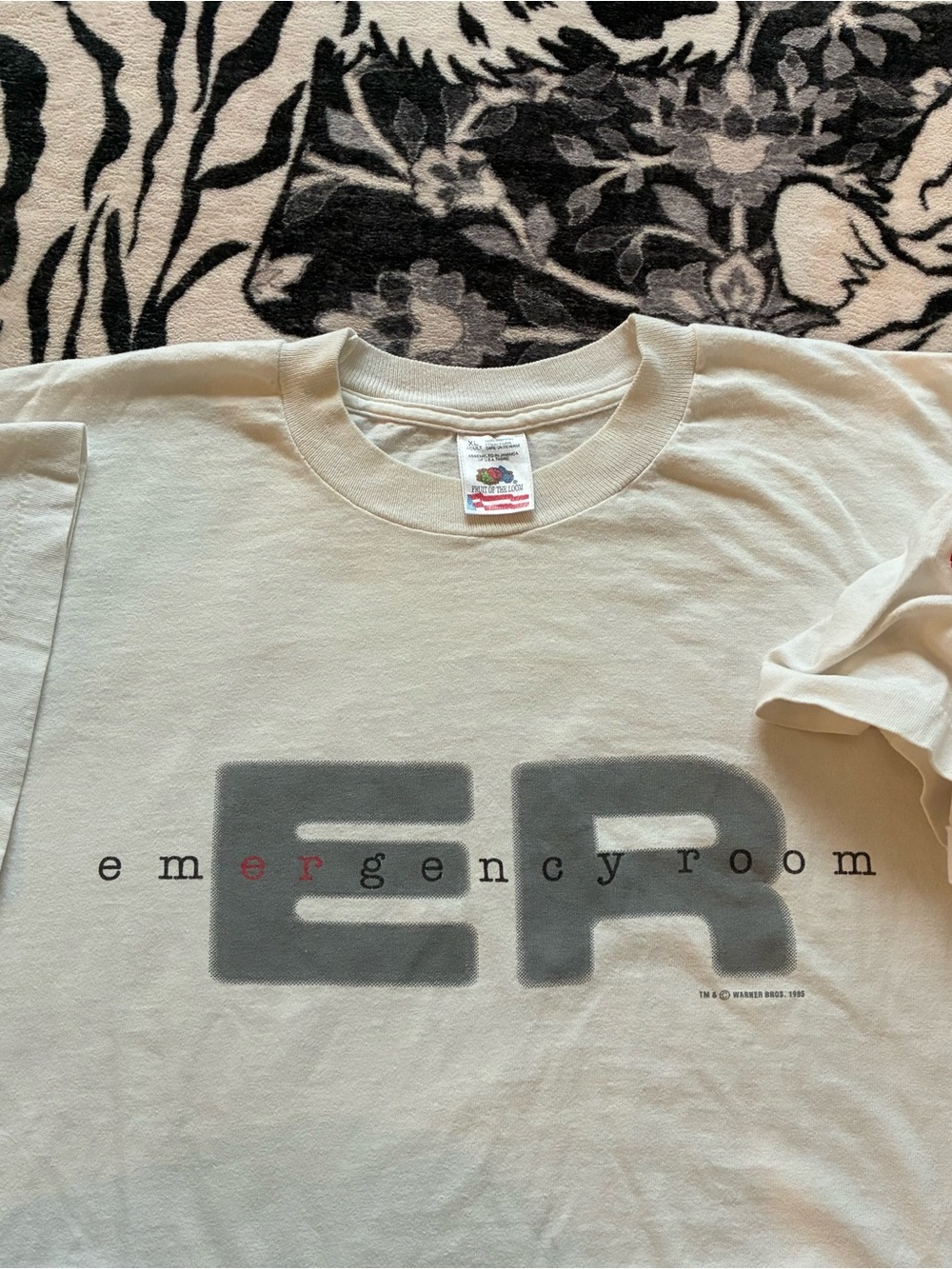 A4 - VINTAGE 90s EMERGENCY ROOM 1995 WARNER BROS TV PROMO MADE IN USA T SHIRT